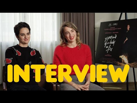 Noemie Merlant and Adele Haenel Interview for Portrait Of A Lady On Fire (2020)