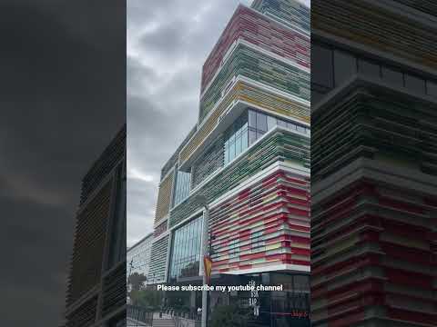 Amazing colourful building sollentuna Stockholm