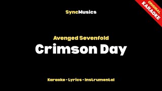 Avenged Sevenfold - Crimson Day | Karaoke - Lyrics - Instrumental