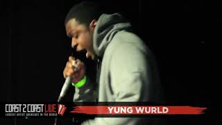 Yung wurld (@Tbgwurld) Performs at Coast 2 Coast LIVE | Philadelphia Edition 12/19/17
