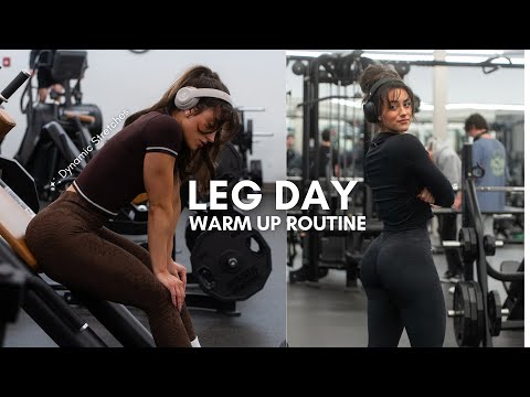 LEG DAY WARMUP ROUTINE | Perform at your best