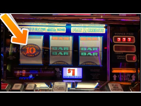 I Bet $1 on Double 10 Times Pay Slot Machine & this Happened😄💰
