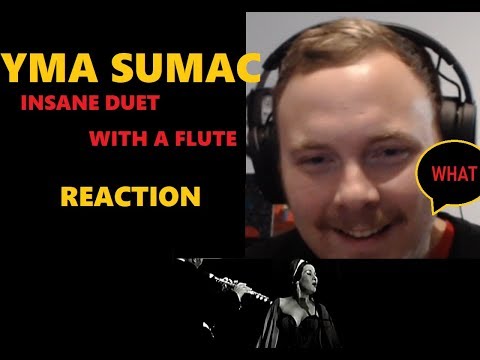 FIRST REACTION to Yma Sumac In Her Duet With A Flute - Insane Harmonization