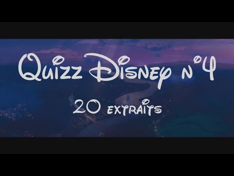 Quizz / Blind Test Disney N°4 - 20 Titres