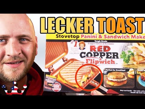 🔴THE BEST SANDWICH MAKER IN THE WORLD TESTED 💯RE Copper Flipwich