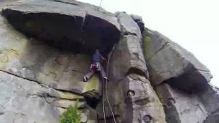 preview picture of video 'Peak District Climbing'