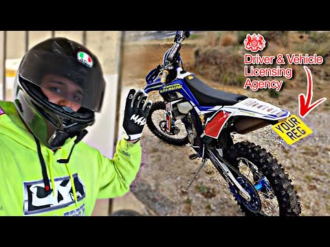 HOW TO ROAD REGISTER A DIRTBIKE IN THE UK - step by step