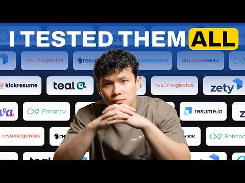 I Tested 10 Resume Builders to find the BEST One