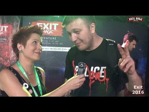 ROCK RADIO: EDO MAAJKA intervju @ Exit 2016