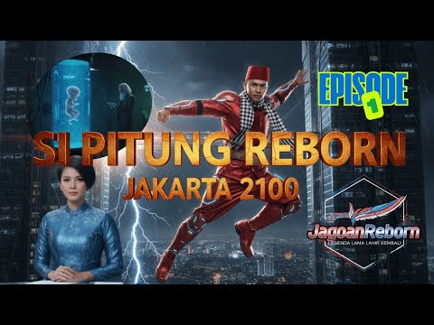 SI PITUNG REBORN PART 1 : JAKARTA 2100, LEGENDA LAMA BETAWI BANGKIT KEMBALI | FILM AI INDONESIA