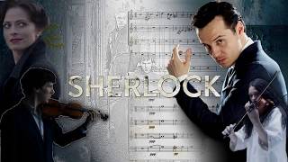 Партитура (score) &quot;Who you really are&quot; David Arnold and Michael Price &quot;SHERLOCK&quot; 4,  “福尔摩斯”, &quot;शर्लक&quot;