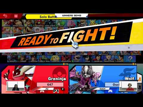 VORTEX Winners Top 8 - Ouch (Wolf) Vs JW (Greninja)