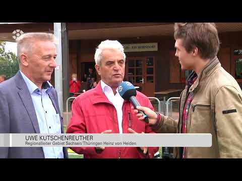 Mit Heinz von Heiden beim Fussball Camp 2017