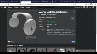 Roblox Workclock Headphones 2019 How To Get Free Robux Rythm Bot Comandos - clockwork headphones roblox wiki