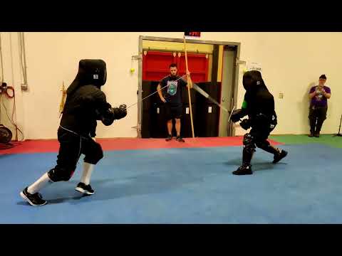 Swordsquatch 2022 Open Longsword - Eliminations Round 4 - Yuheng Liu vs. Aaron Moore
