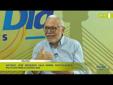 BOM DIA NEWS 21 02 20 AntoÌ‚nio J. Medeiros(PreÌ-cand. Prefeito - UniaÌƒo) - ArticulaçoÌƒes poliÌ