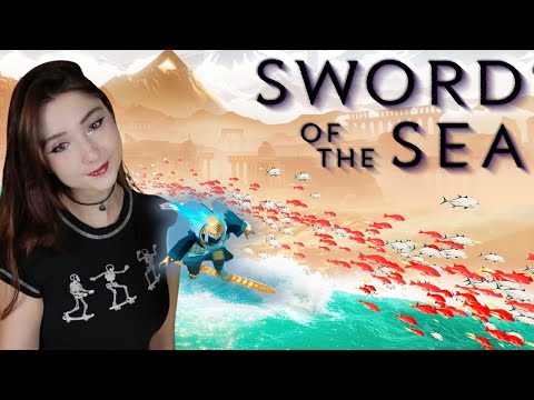 This game is so GORGEOUS! Sword of the Sea First Playthrough!