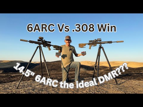 Does 6mm ARC match 308 performance? Side by side compare