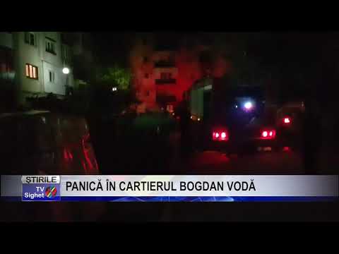 Stire 3 PANICĂ ÎN CARTIERUL BOGDAN VODĂ