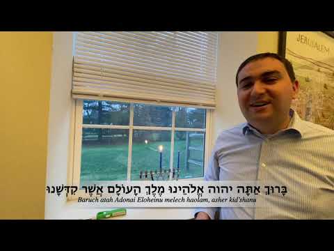 How To Light The Chanukah Candles with Rabbi Sam Hollander