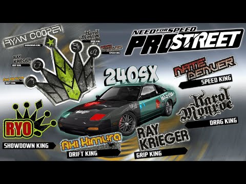 NFS ProStreet | Ryan Cooper's 240SX vs All Kings (Lore Accurate)