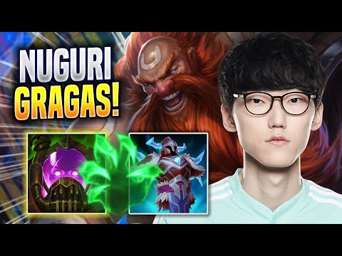 NUGURI DOMINATING WITH GRAGAS! - DK Nuguri Plays Gragas TOP vs Sejuani! | Season 2022