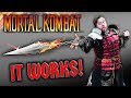 We TESTED SCORPION S Kunai From Mortal Kombat The Results Were SHOCKING