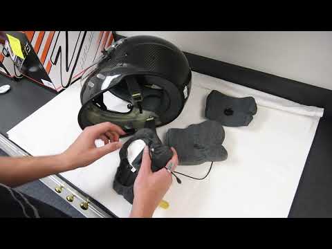 Ear Cups with Speakers Installation for RZ-70E, RL-70E, RZ-64C and RZ-65D Zamp Helmets