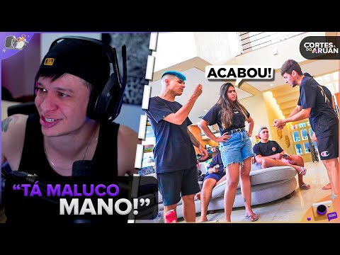 ARUAN REACTS: I BROKE UP WITH RENAN IN FRONT OF EVERYONE (DANI NOBREGA) - Cortes do Aruan