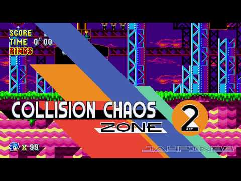 Sonic Mania Plus: Collision Chaos Zone || Walkthrough (720p/60fps)