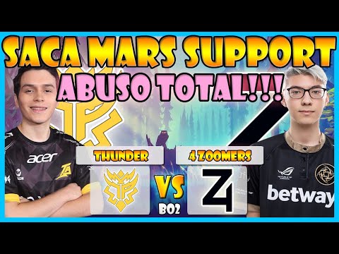 THUNDER PREDATOR VS 4 ZOOMERS BO2[GAME 2] REALMS COLLIDE: THE BURNING DARKNESS - DOTA 2 PRO