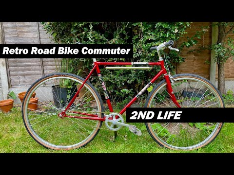 Retro Road Bike Commuter Build - Halfords Olympic 1970s