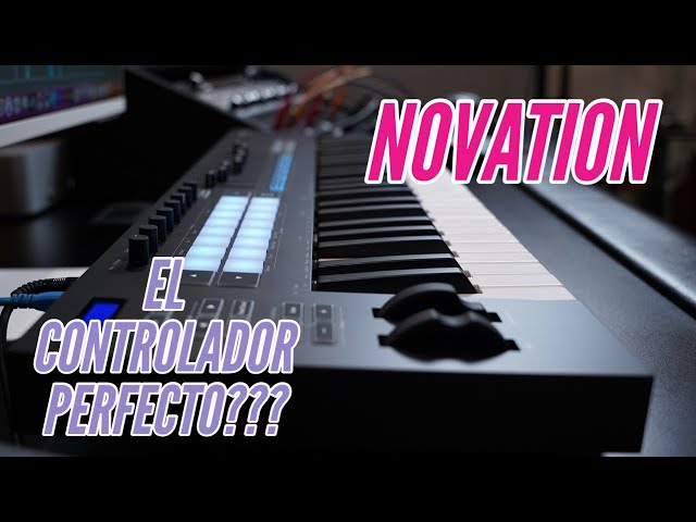 Vídeo relacionado con Novation Launchkey 49 [MK4]: Controlador de teclado MIDI, 49 teclas, semicontrapesado, USB, integración DAW. Modos Chord/Scale, 8 pads de percusión, arpegiador, paquete software de producción musical