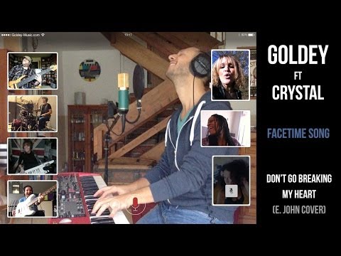 Goldey ft Crystal - Don't go breaking my heart (Elton John)