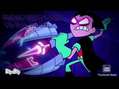 ROMAIN WORLD/ FRIDAY NIGHT FUNKIN - THROUGH THE BEEPS AND THE BOOPS ( EVIL ROBIN - SONG ANIMATION )