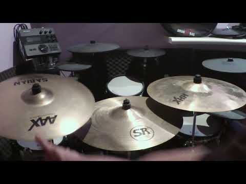 Sabian 18" crashes: AAX X-plosion VS SR2 Thin VS HHXtreme