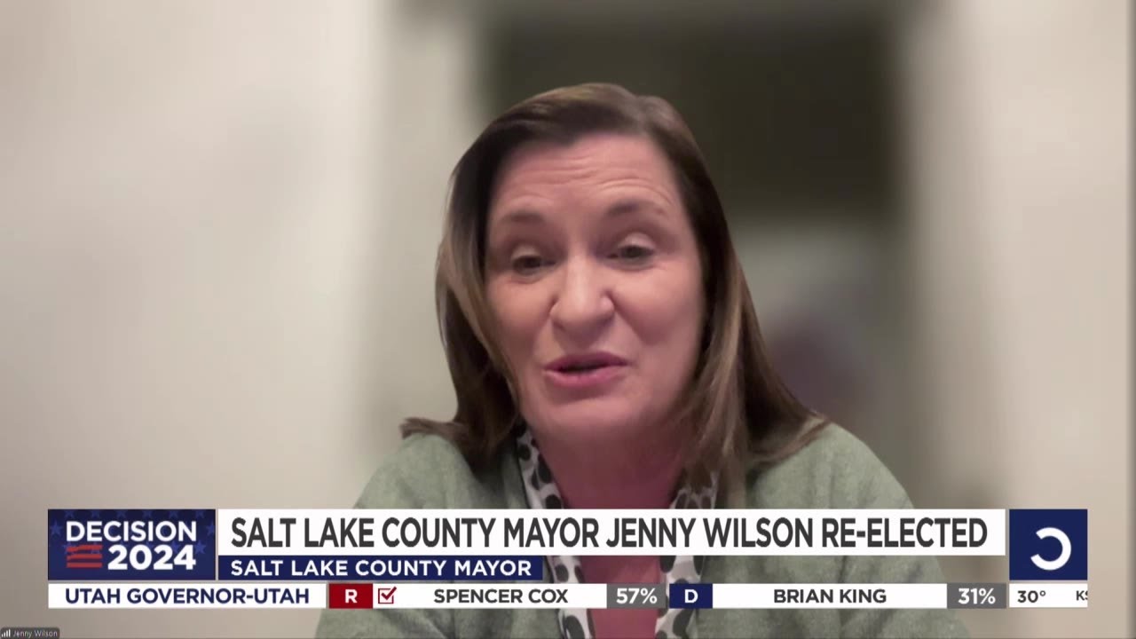 Live interview with Jenny Wilson, Salt Lake County mayoral incumbent