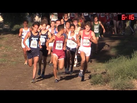 2015 XC - CIF-ss Cross Country Prelims - D-1 Men, Heat 2 (Race 2)