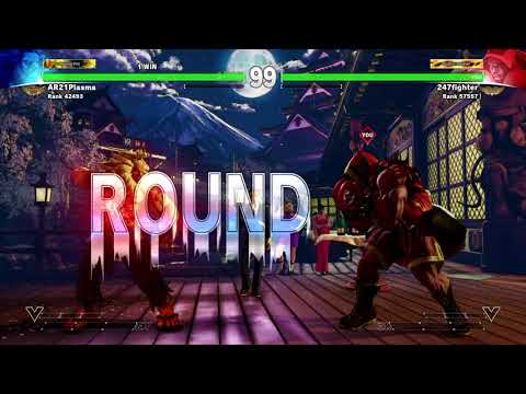 SFV 247fighter (Balrog) vs AR21Plasma (Akuma)