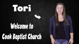 preview picture of video 'Cook Baptist Church Video Announcements for 10/05'