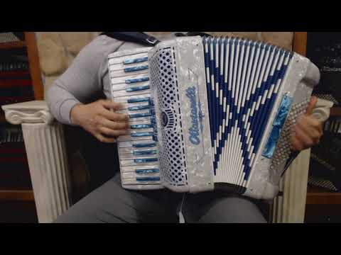OTTAAERI72MR - Mermaid Ottavianelli Aero I Piano Accordion LMM 34 72 $3499