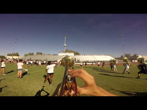 Hamilton High School 2016 Goddess of Fire - Trumpet Cam