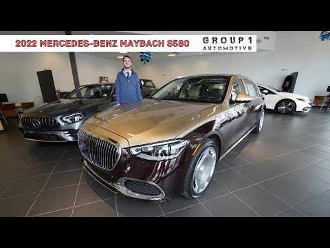 2022 Mercedes-Benz S-Class Maybach S 580 Sedan | Video tour with Spencer