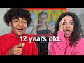 REACTING TO MY OLD MUSIC VIDEOS Cringe
