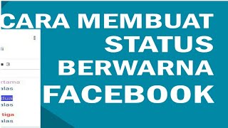 Download lagu Cara membuat status warna biru di facebook terbaru 2020 mp3