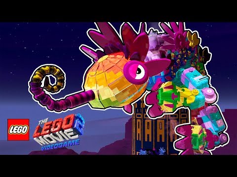The LEGO Movie 2 Boss Battle – Invader Chameleon – Giant Alien Invader. Lego Movie 2 Boss Fight