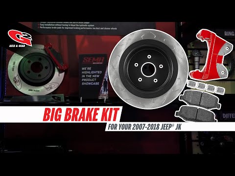 G2 Big Brake Kit for your Jeep® JK