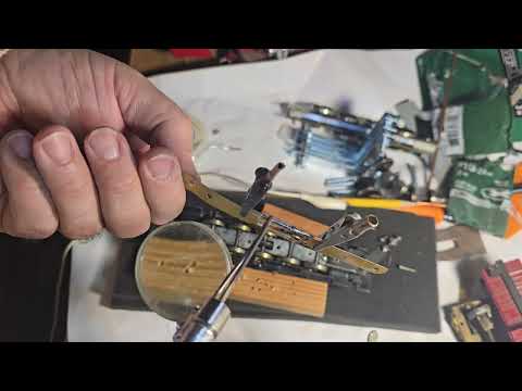 SOLDER ATTEMPTS FAIL TO FIX LOCOMOTIVE WHEEL COVER PLATE