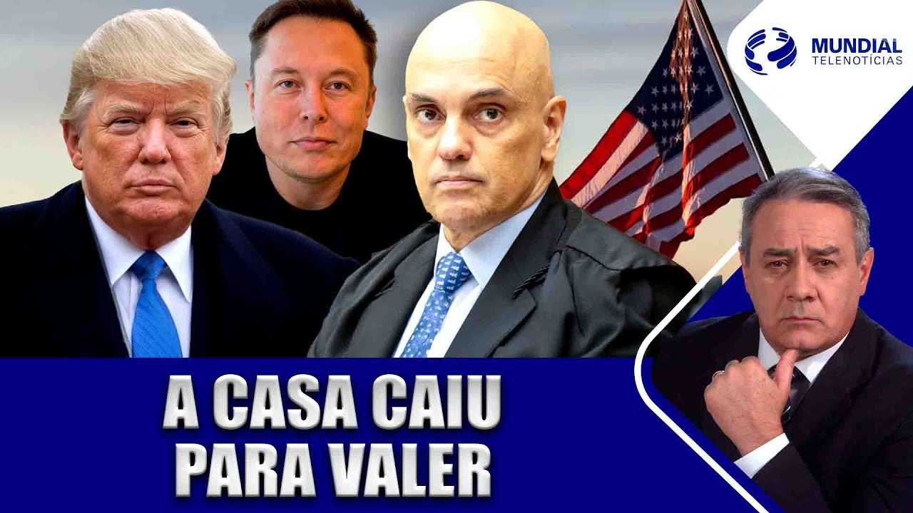 [26/02/2025] Governo AMERICANO avisa OFICIALMENTE que o TEMPO fechou para as AUTORIDADES brasileiras