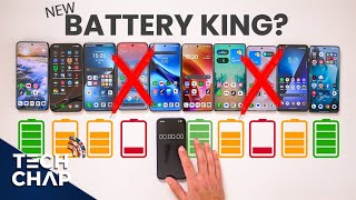 Galaxy S25 Edge vs iPhone 16 Pro Max vs... Everything Else! [BATTERY DRAIN 2025]
